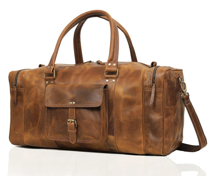 Reisetasche „Roosevelt“ aus Büffelleder