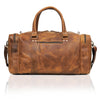 Jackson Leather Duffel Travel Bag