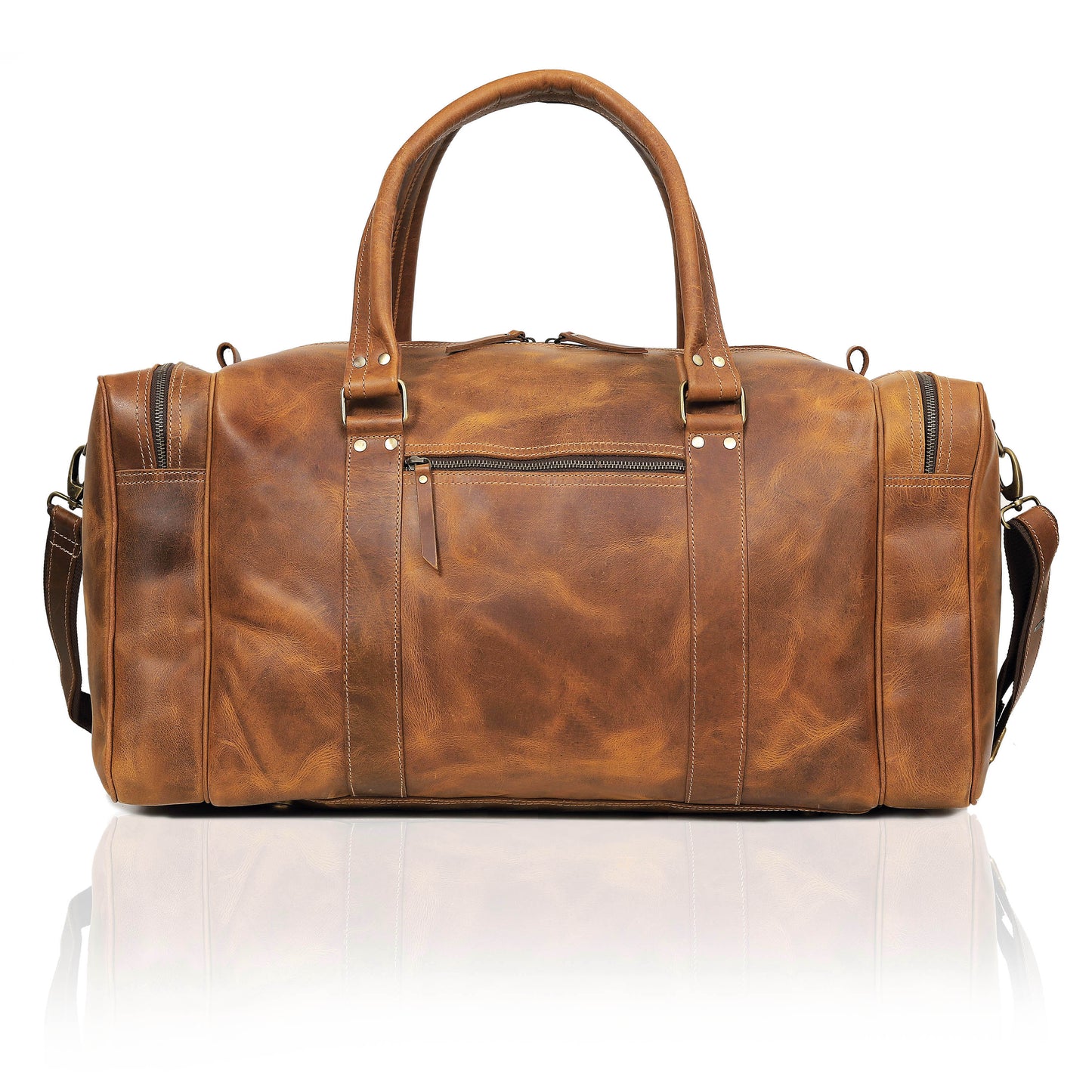 Reisetasche „Roosevelt“ aus Büffelleder