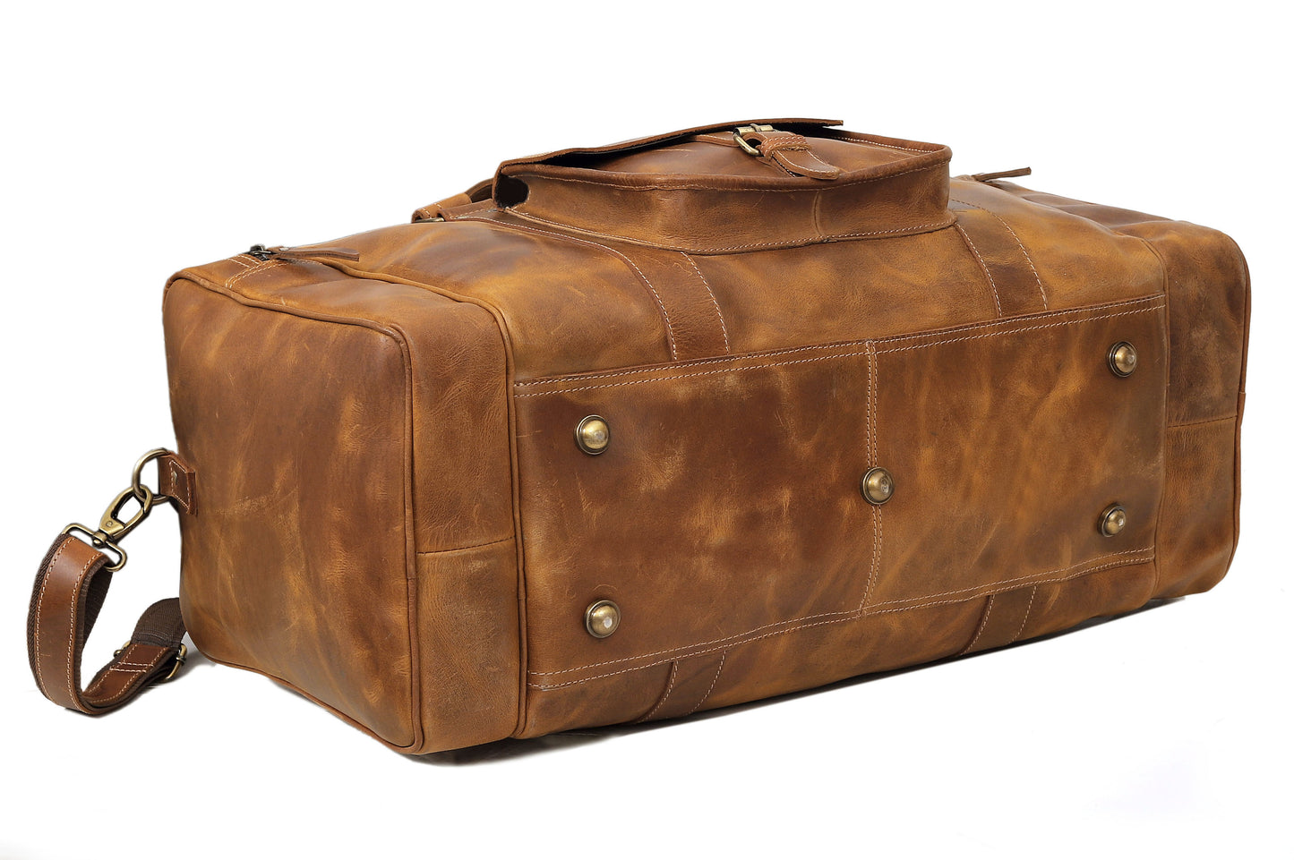 Reisetasche „Roosevelt“ aus Büffelleder