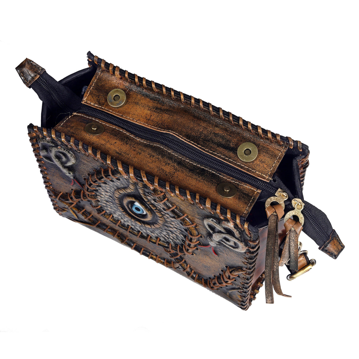 Halloween Hocus Pocus Leather Bag and Journal combo