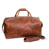 FRENCH LEATHER DUFFEL BAG MEN