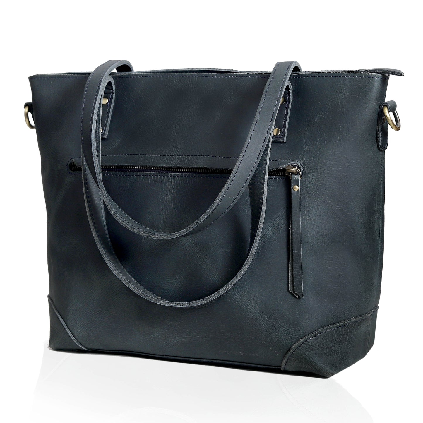 Portland BUFFALO LEATHER TOTE BAG