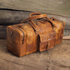 Jackson Leather Duffel Travel Bag