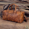 Jackson Leather Duffel Travel Bag