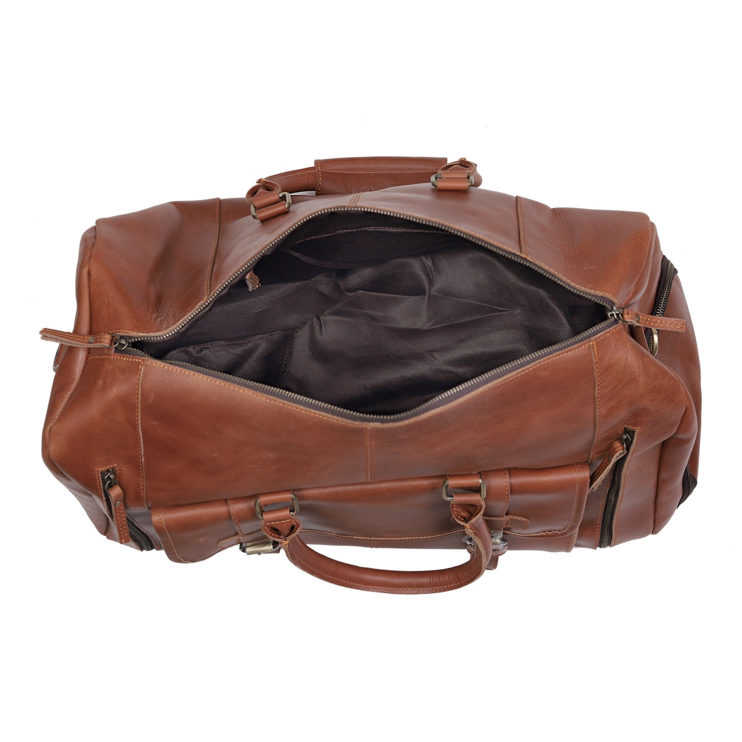 TAYLOR LEATHER DUFFLE BAG