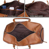 ALEX LEATHER DUFFEL BAG FOR MEN