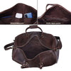 ALEX LEATHER DUFFEL BAG FOR MEN