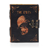 Missouri Leather Gothic Journal Magical Raven Skull Spiral Notebook