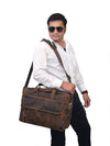 NIGERA Leather briefcases Laptop Messenger Bag