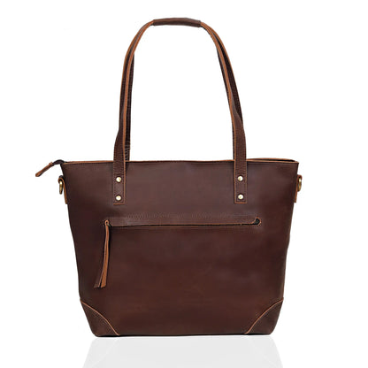 Portland BUFFALO LEATHER TOTE BAG