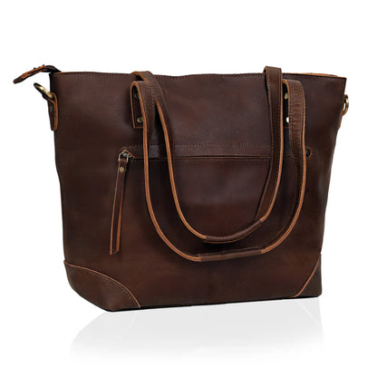 Portland BUFFALO LEATHER TOTE BAG