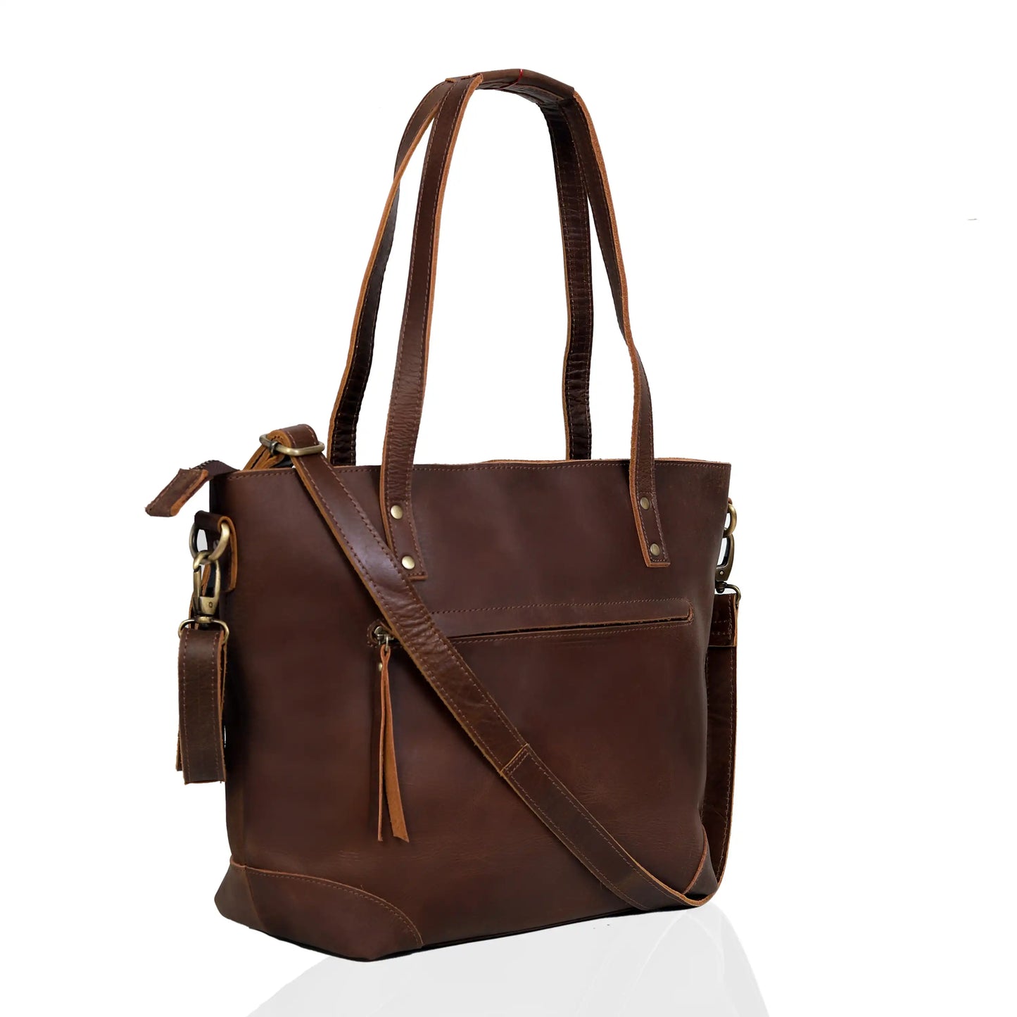 Portland BUFFALO LEATHER TOTE BAG