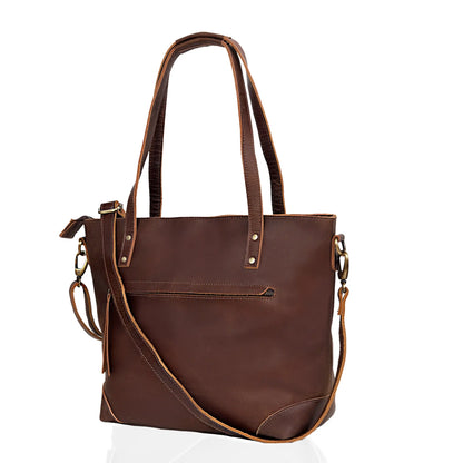 Portland BUFFALO LEATHER TOTE BAG