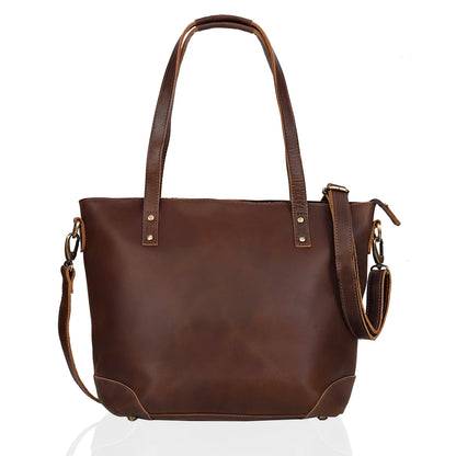 Portland BUFFALO LEATHER TOTE BAG