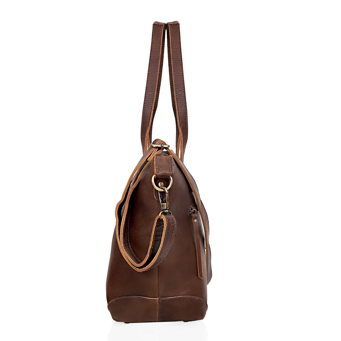 Portland BUFFALO LEATHER TOTE BAG