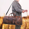 Juniper Leather Duffel Bag for Men