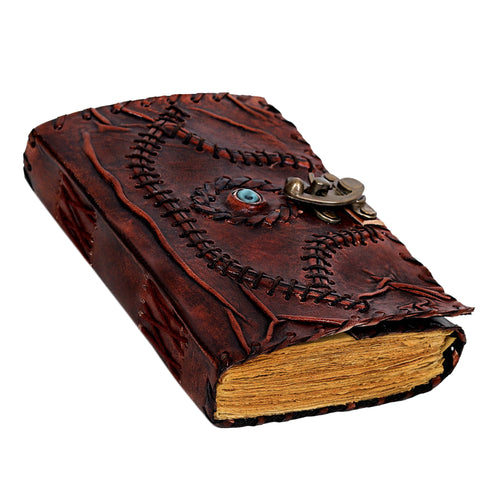 Halloween Special Hocus Pocus Book of Spells Leather Journal Writing Book