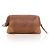 Euphrates Leather Toiletry & Large Dopp Kit - Tan