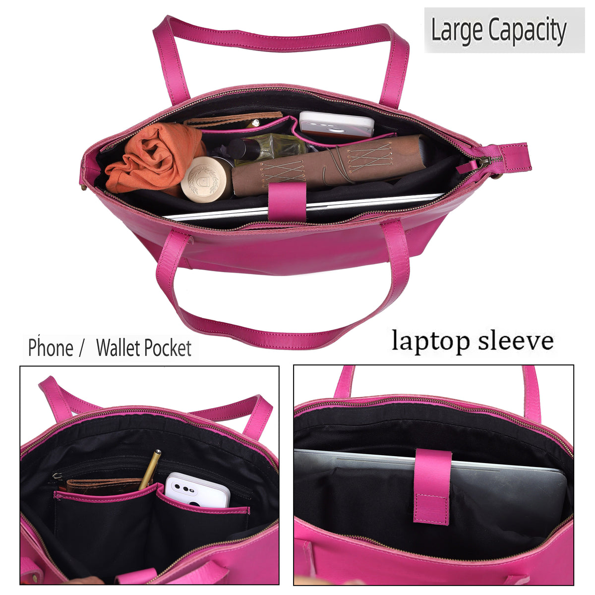 PORTLAND TOTE AUS BÜFFELLEDER