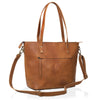 PORTLAND BUFFALO LEATHER TOTE BAG