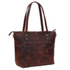 PORTLAND BUFFALO LEATHER TOTE BAG