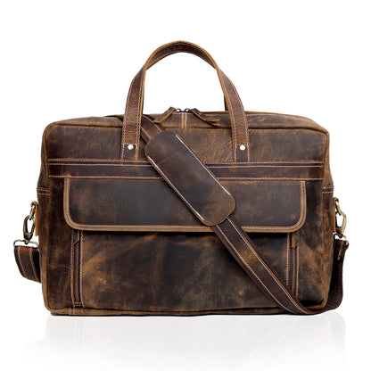 ATLANTA BUFFALO LEATHER DUFFEL COMBO SET