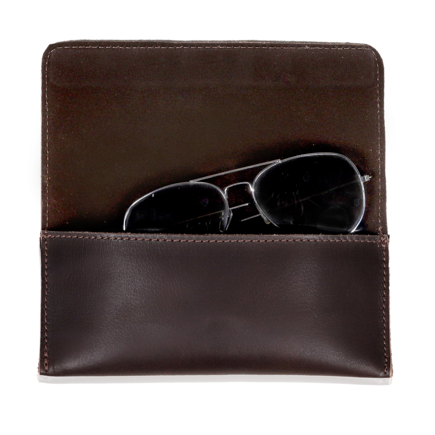 Leather Eyeglass Case