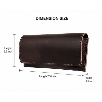 Leather Eyeglass Case