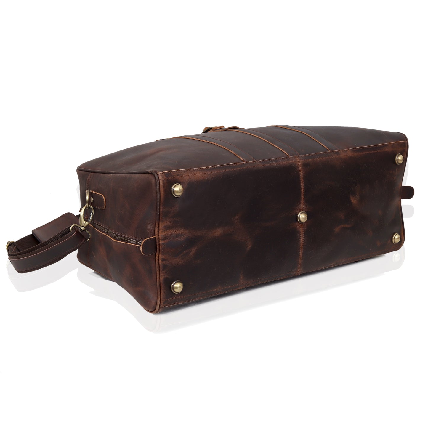 THE LEATHER FARM TRAVEL DUFFEL BAG