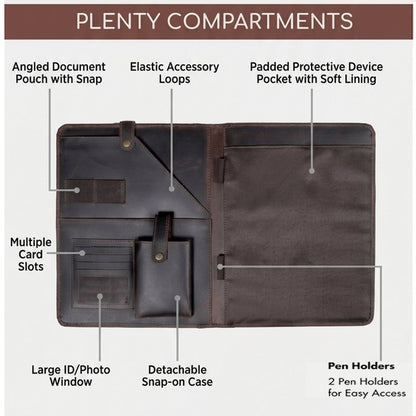 LEATHER PADFOLIO
