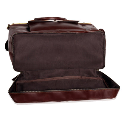 LEATHER DOCTOR BAG - Twist lock