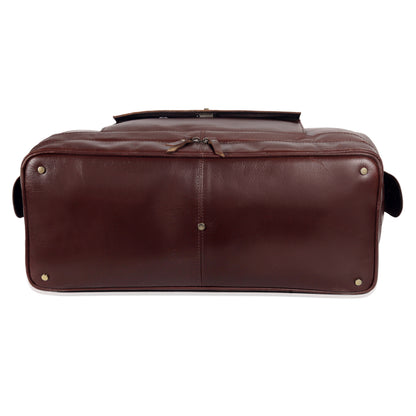 LEATHER DOCTOR BAG - Twist lock