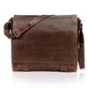 AMERICANA Leather Messenger Bag for Men and Women