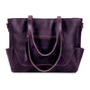 Portland Buffalo Leather Almost Perfect Tote Bag - purple
