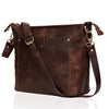 Phoenix Buffalo Leather Tote - Brown