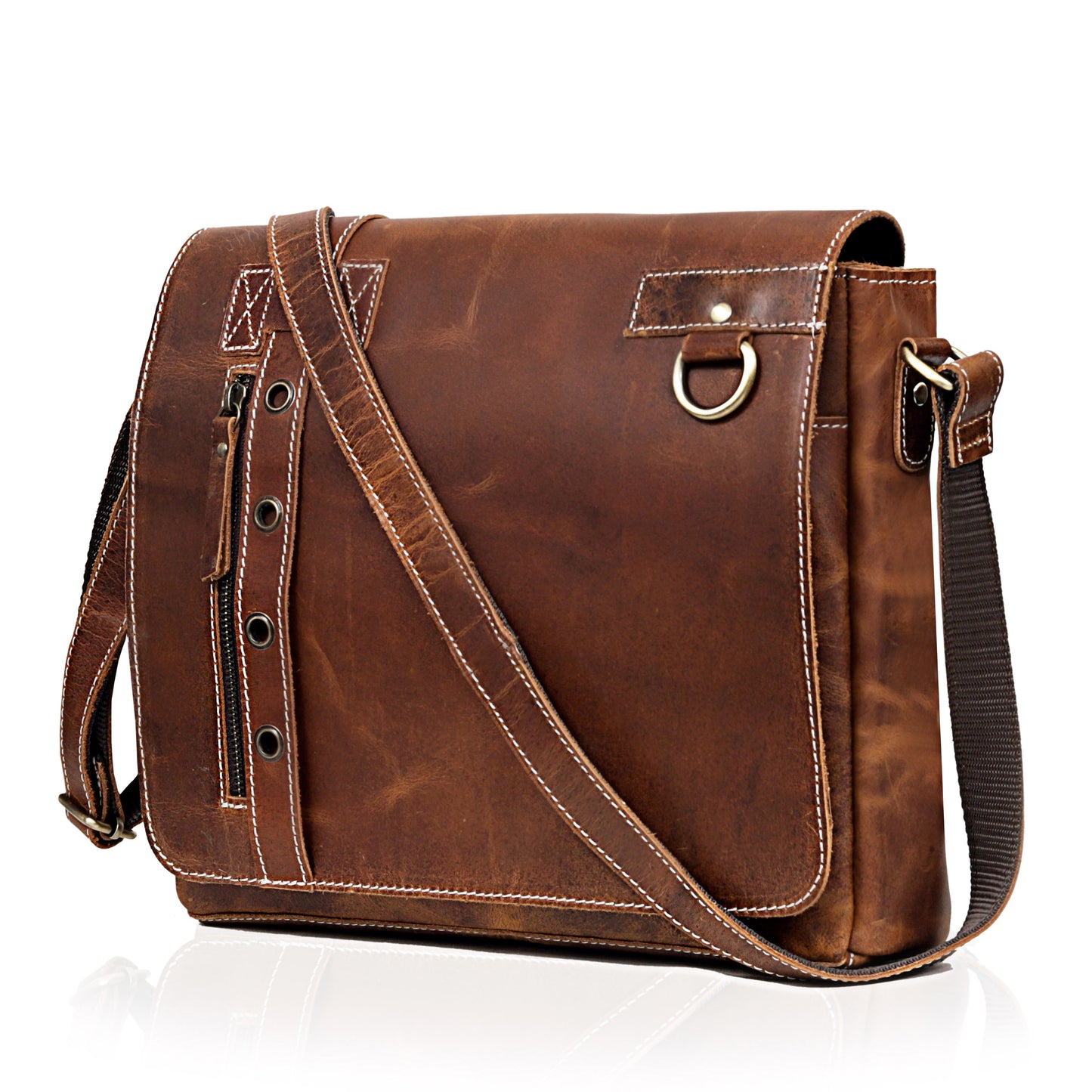 MESSENGER-TASCHE AUS LEDER „AVALON“