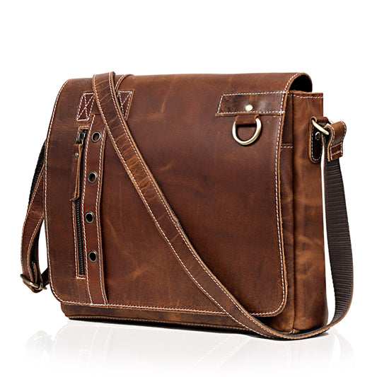 MESSENGER-TASCHE AUS LEDER „AVALON“
