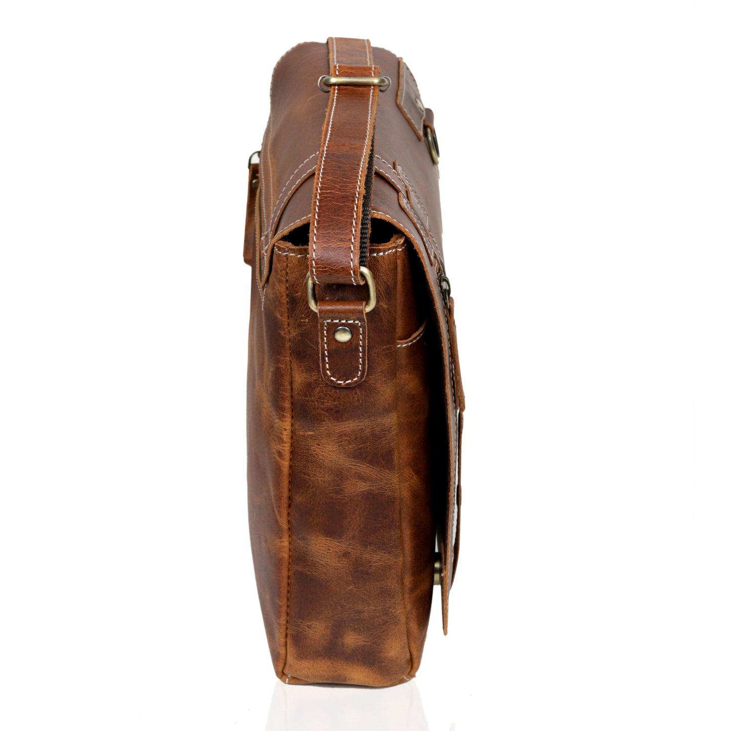 MESSENGER-TASCHE AUS LEDER „AVALON“