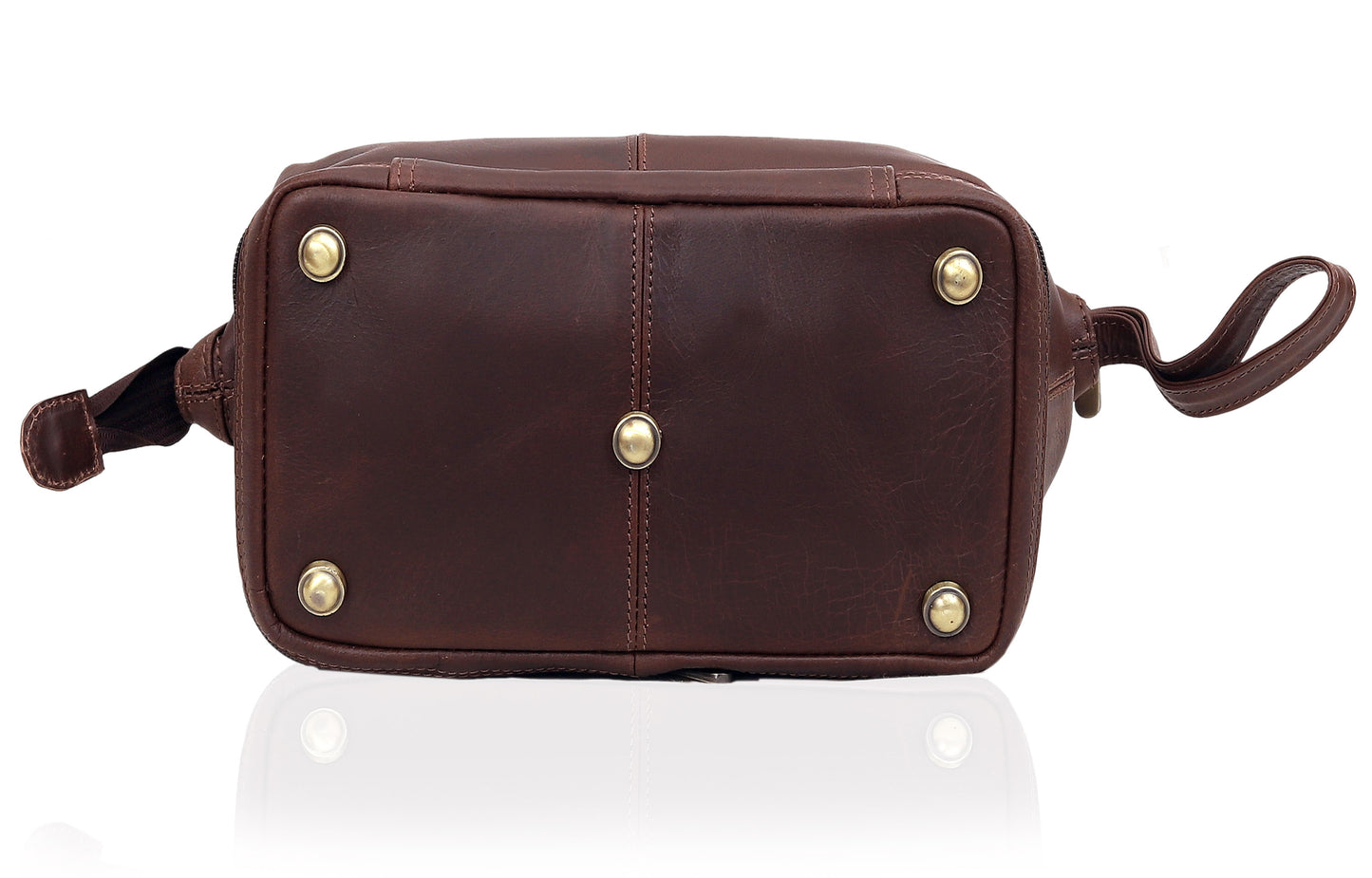 KEVIN LEATHER TOILETRY DOPP KIT