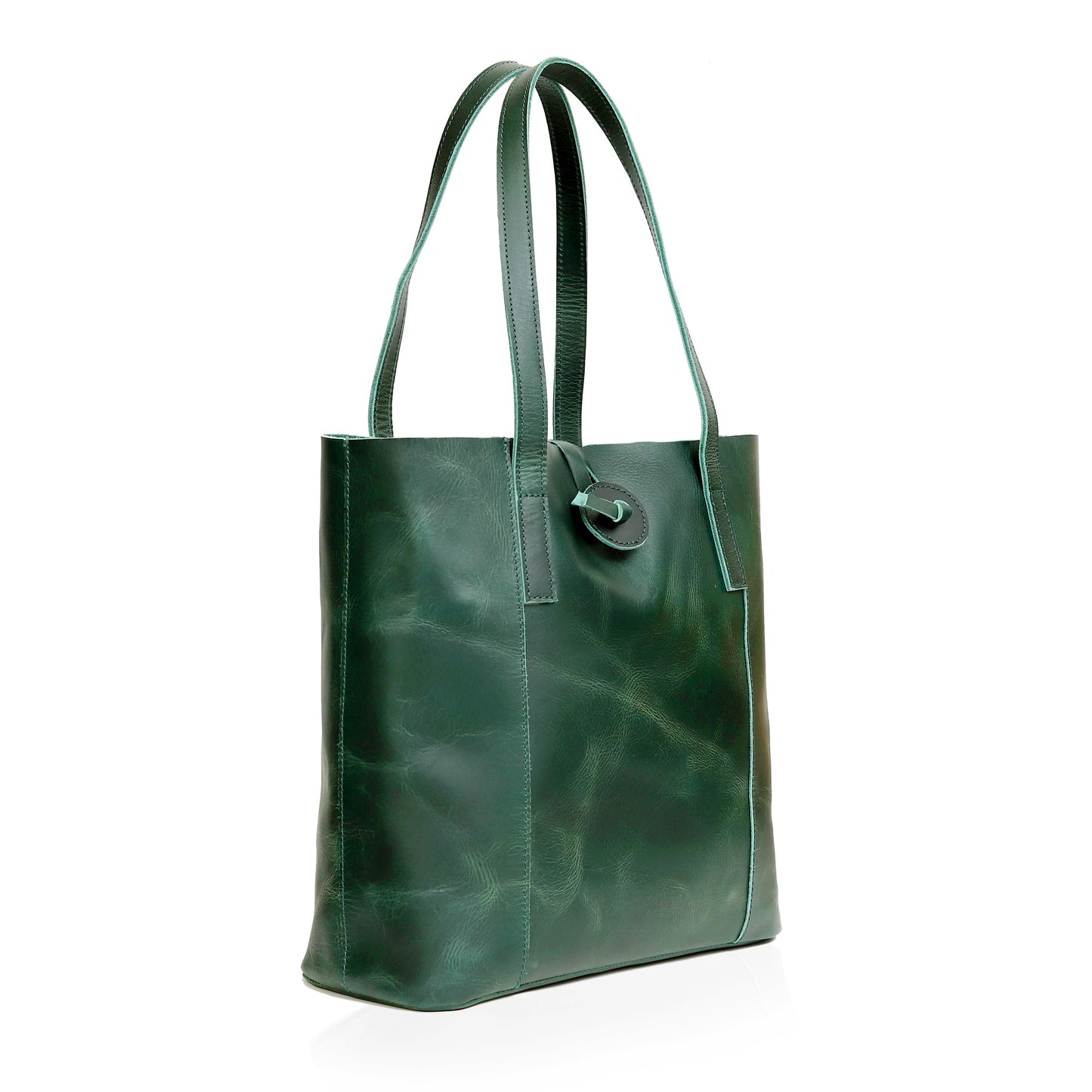 DENVER BUFFALO LEATHER TOTE BAG