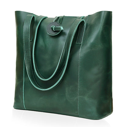 DENVER BUFFALO LEATHER TOTE BAG