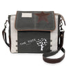 CANVAS UPCYCLE CROSSBODY BAG