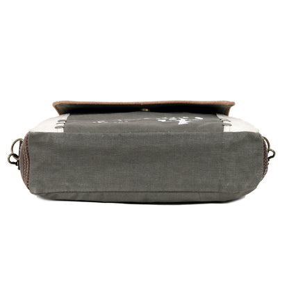 CANVAS UPCYCLE CROSSBODY
