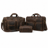 Farm Premium Buffalo Leather Duffle Combo Set