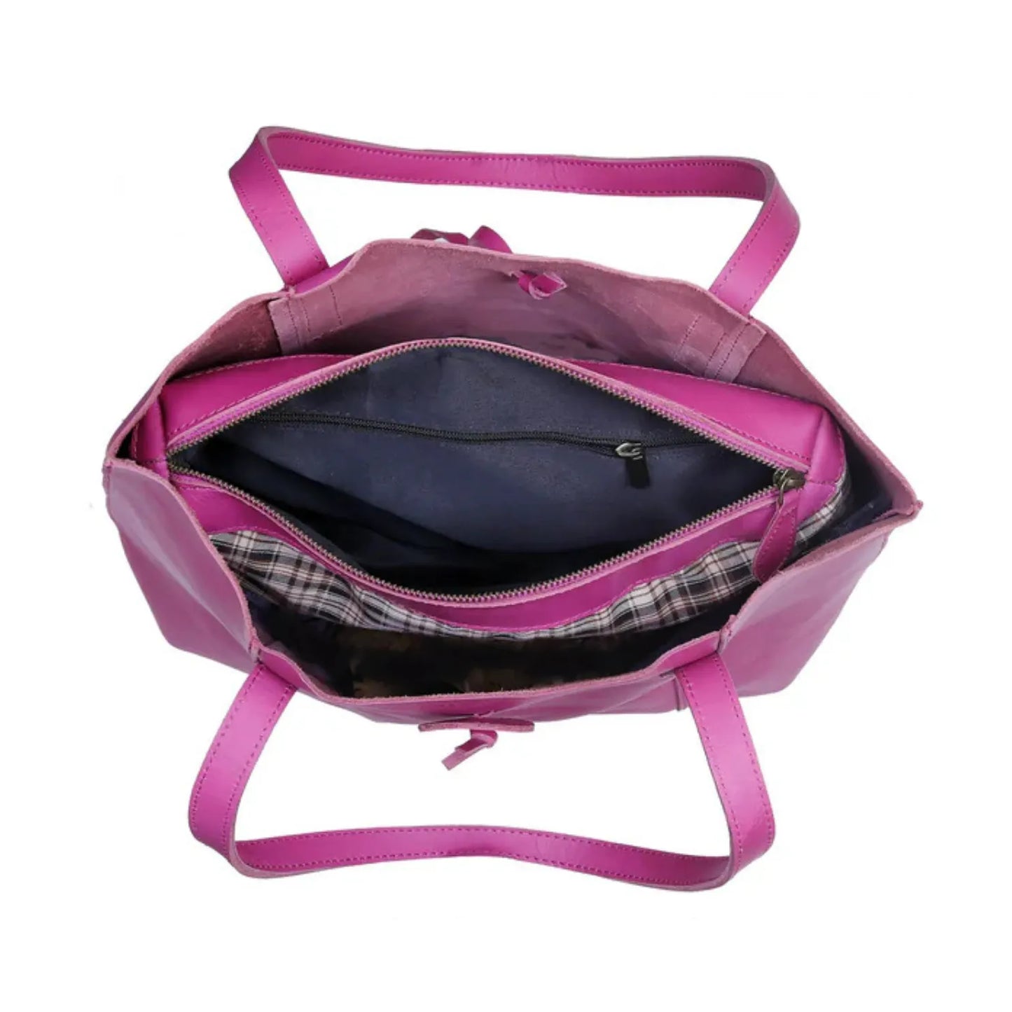 Denver Leather Bag Combo - Pink