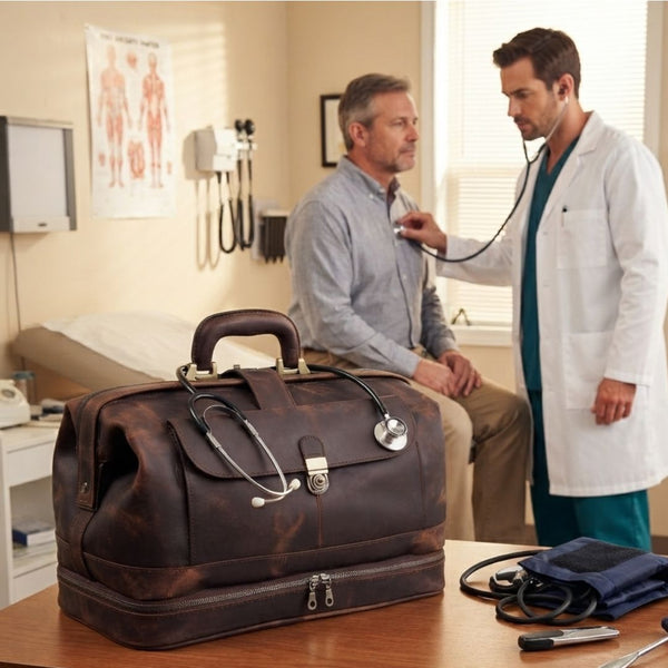 LEATHER DOCTOR BAG