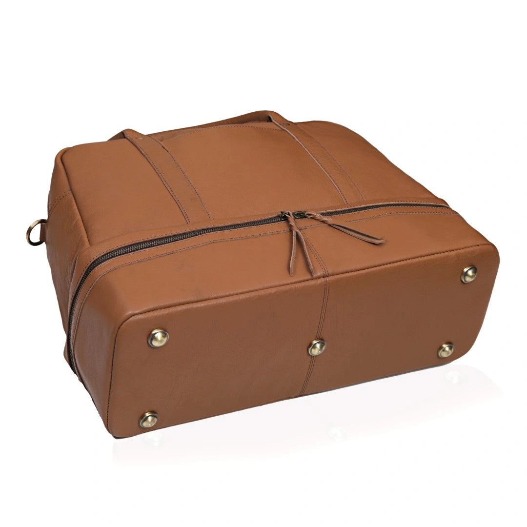 WOMEN STYLO DUFFEL - BROWN