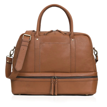 WOMEN STYLO DUFFEL - BROWN