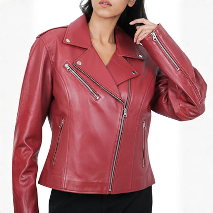 Women's Leather Motorcycle Jackets